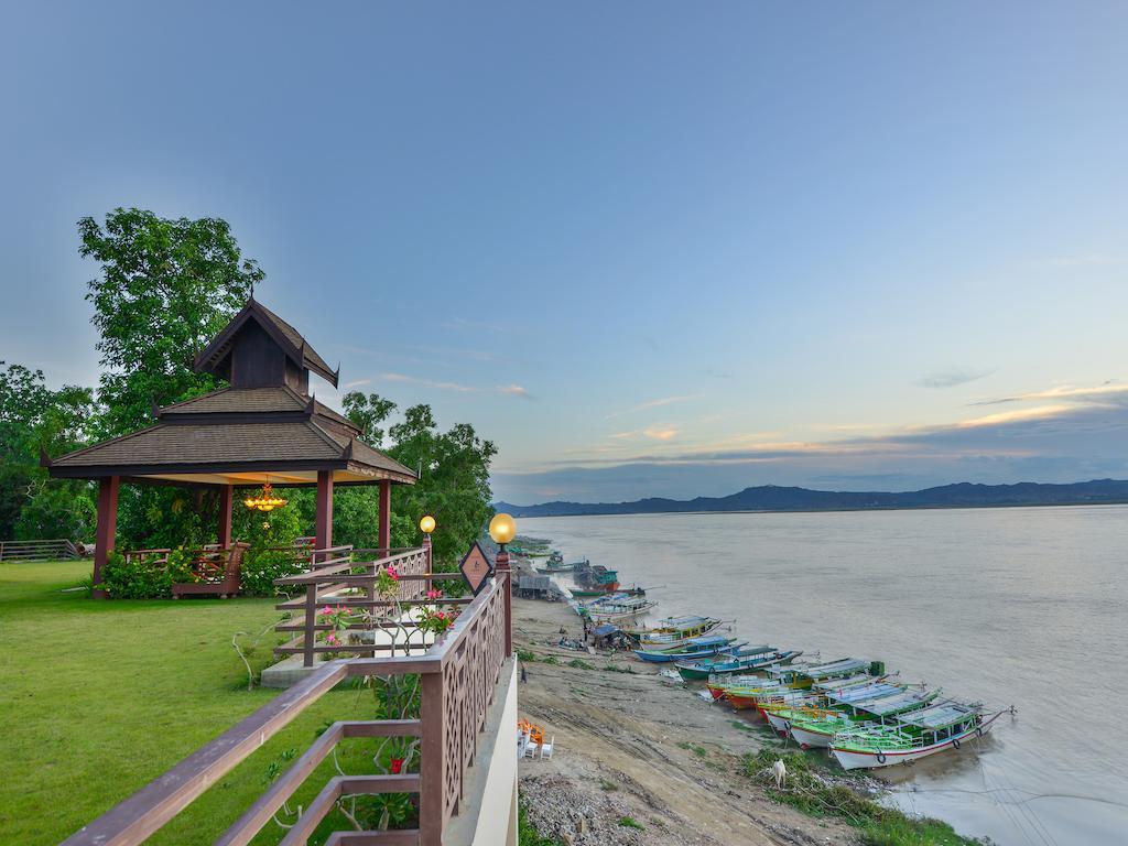 Aye Yar River View Resort Bagan Kültér fotó
