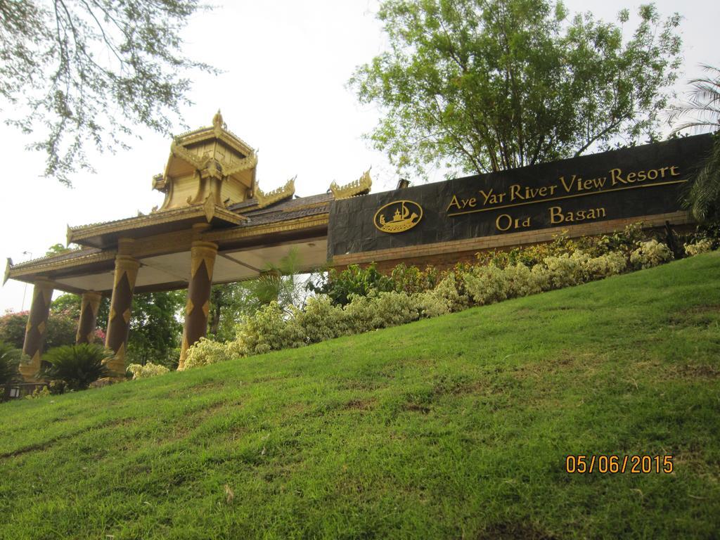 Aye Yar River View Resort Bagan Kültér fotó